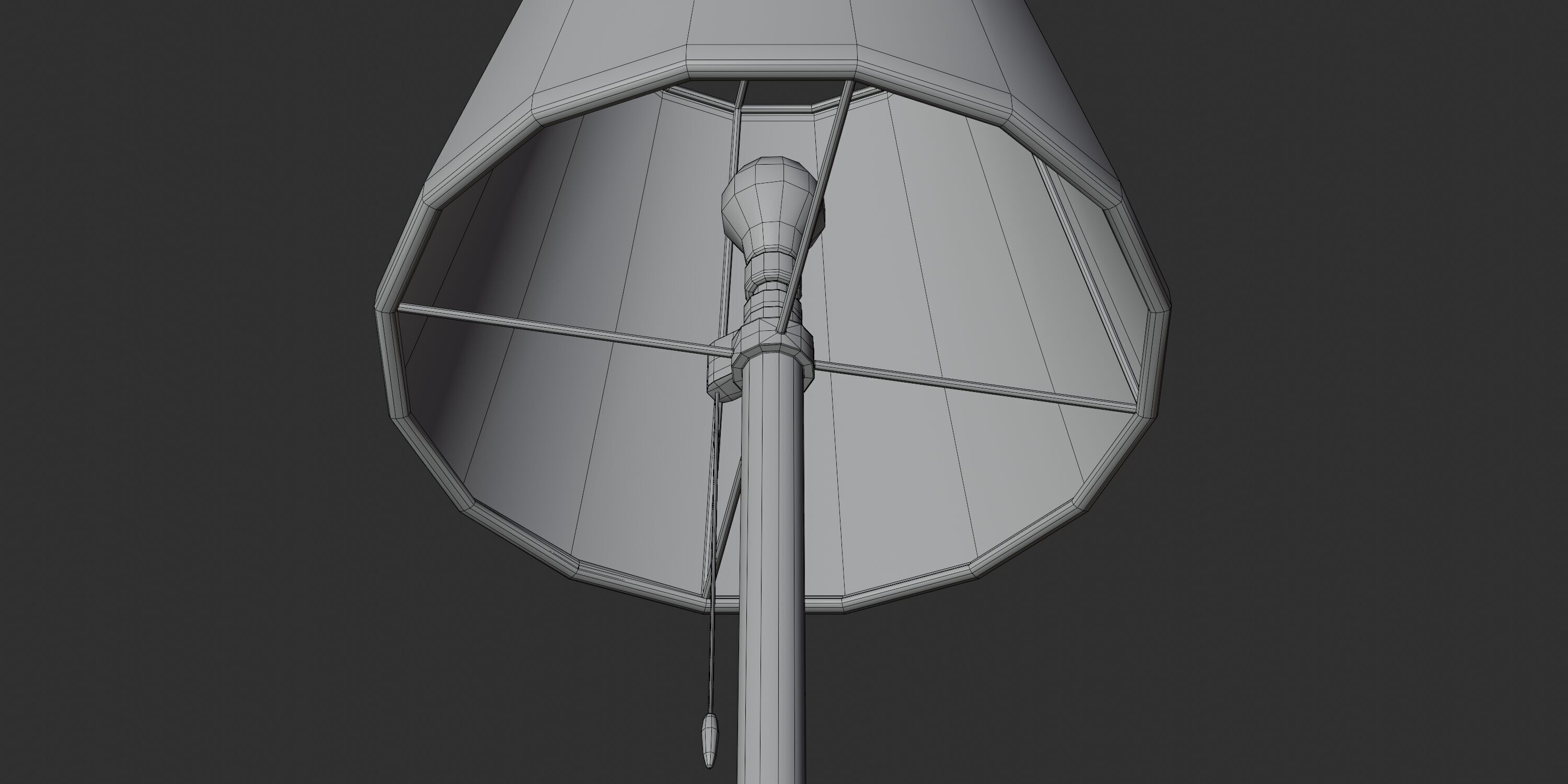 Lamp standing 01 3D model_8