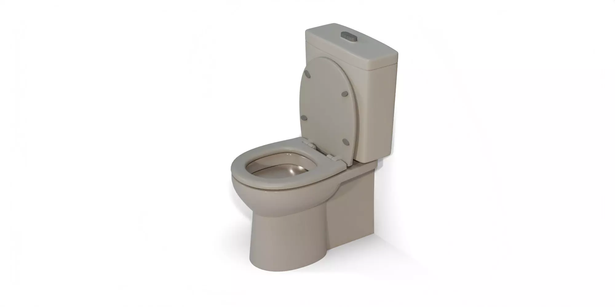 Toilet bowl 01 3D model