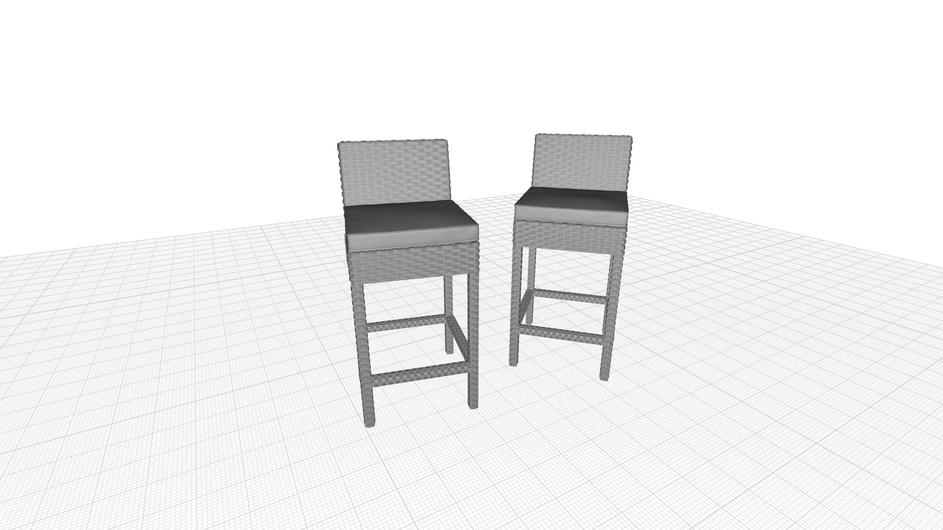 Sojourn Patio Bar Stool 3D model_4