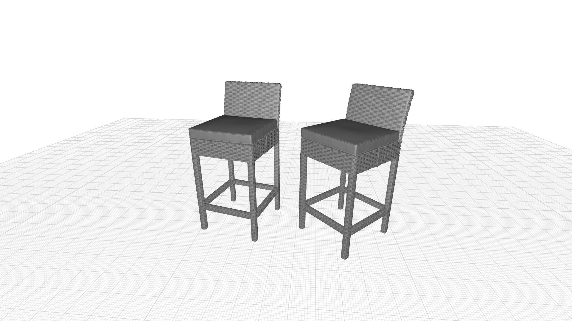 Sojourn Patio Bar Stool 3D model_5
