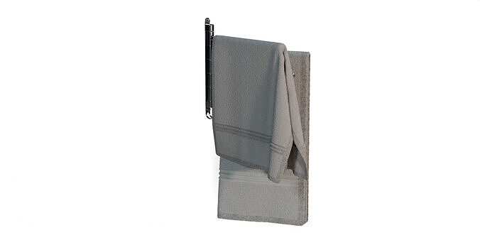 Towel holder 01 3D model