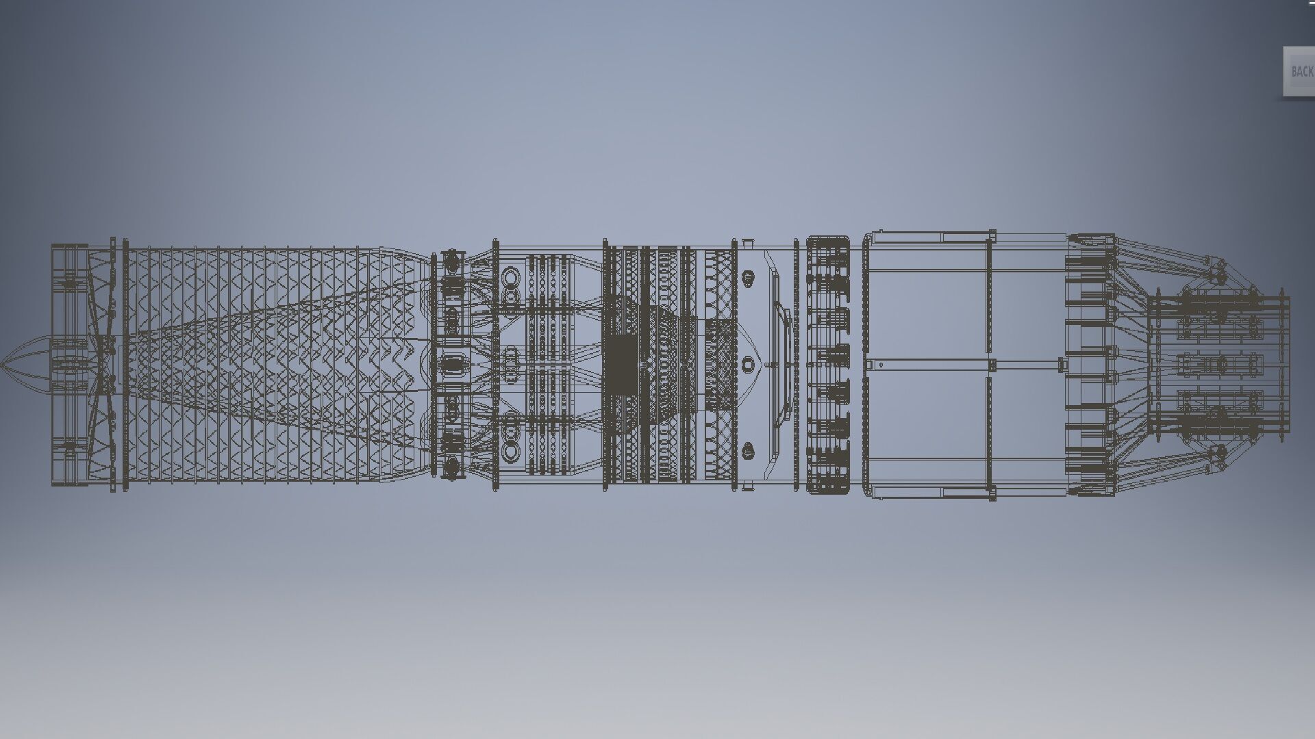 Turbojet Engine 3d model 3D model_22