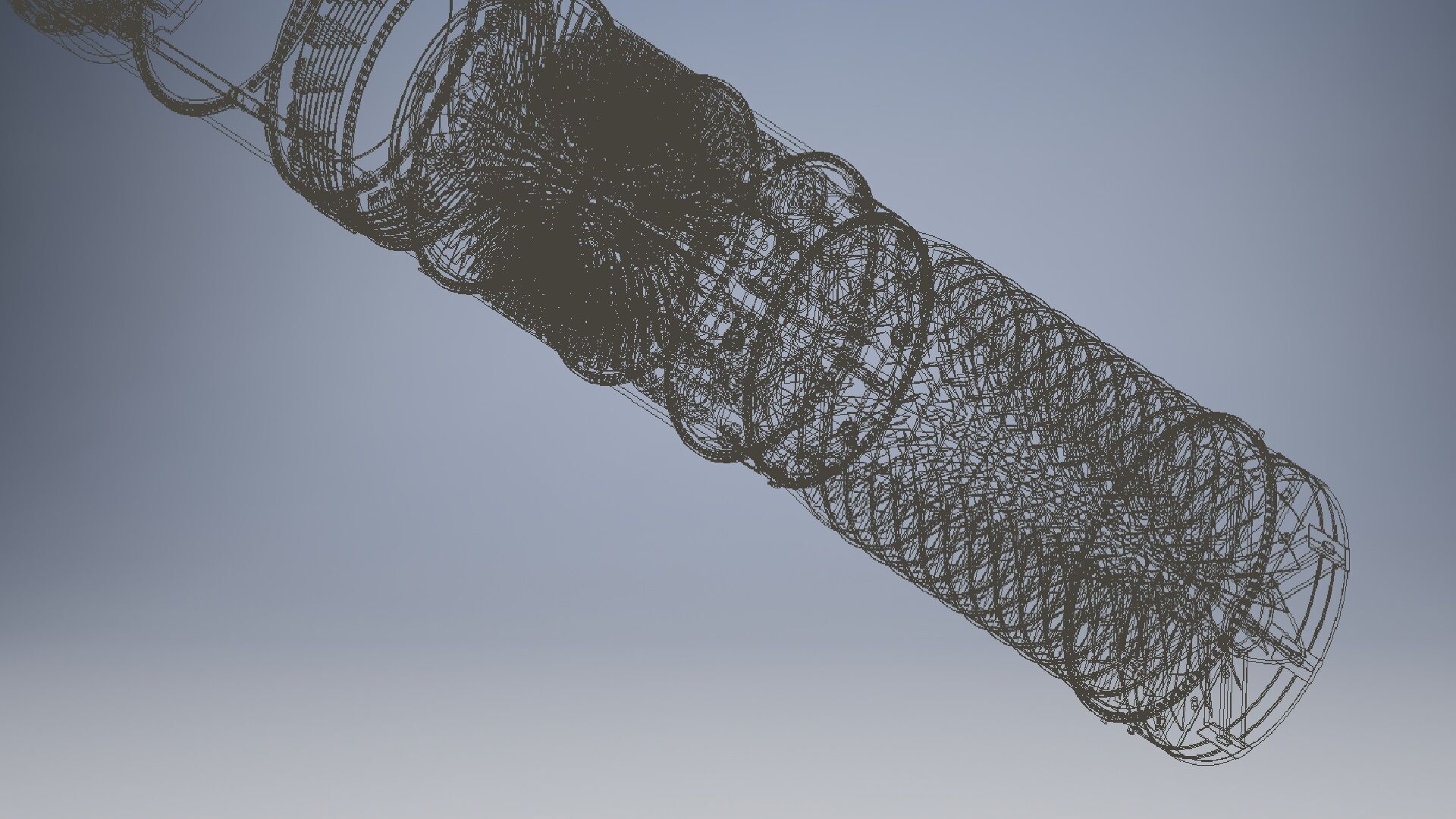 Turbojet Engine 3d model 3D model_21