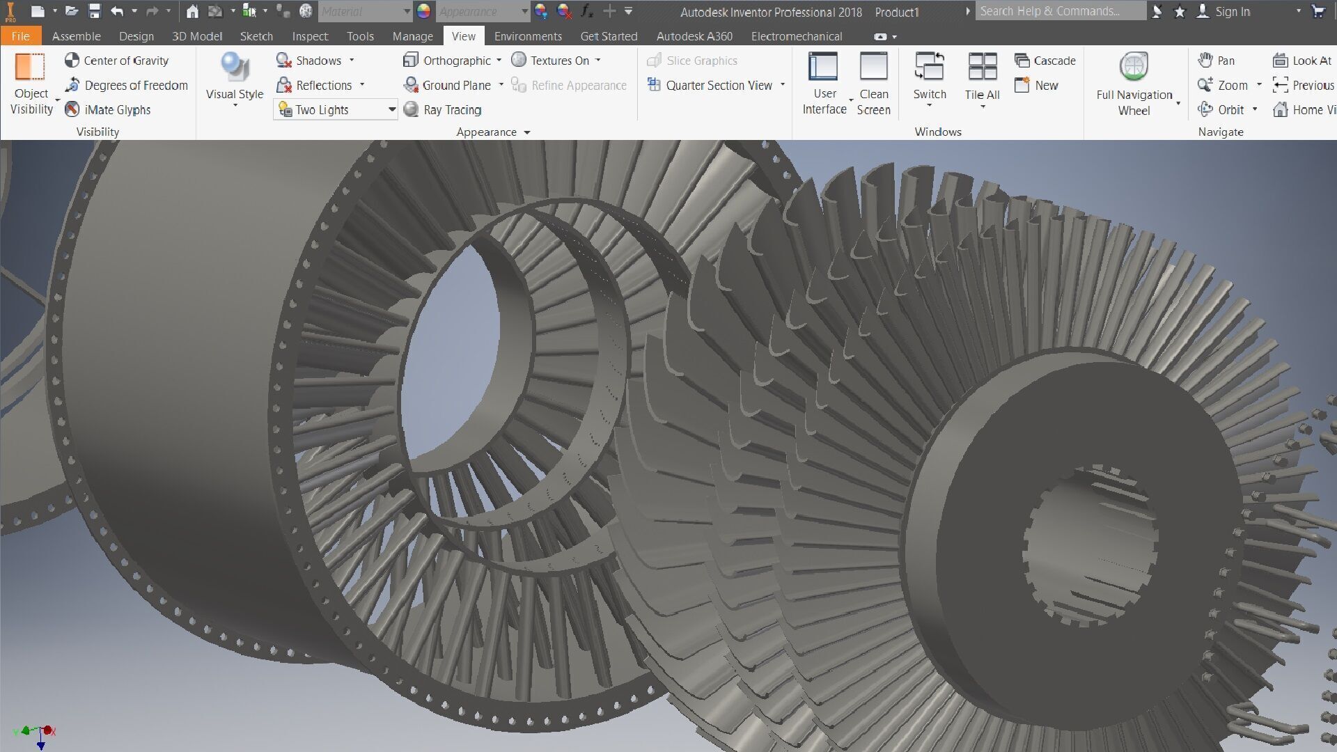 Turbojet Engine 3d model 3D model_13