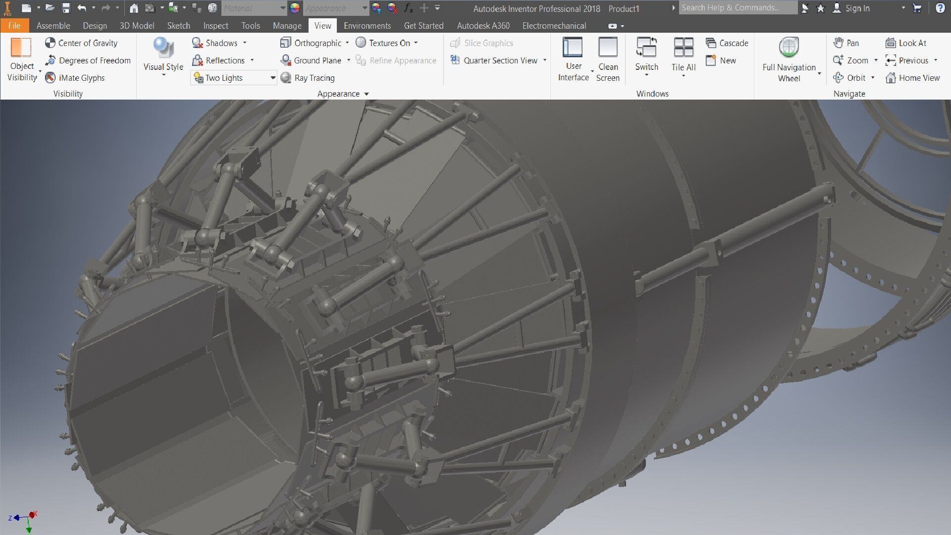 Turbojet Engine 3d model 3D model_12