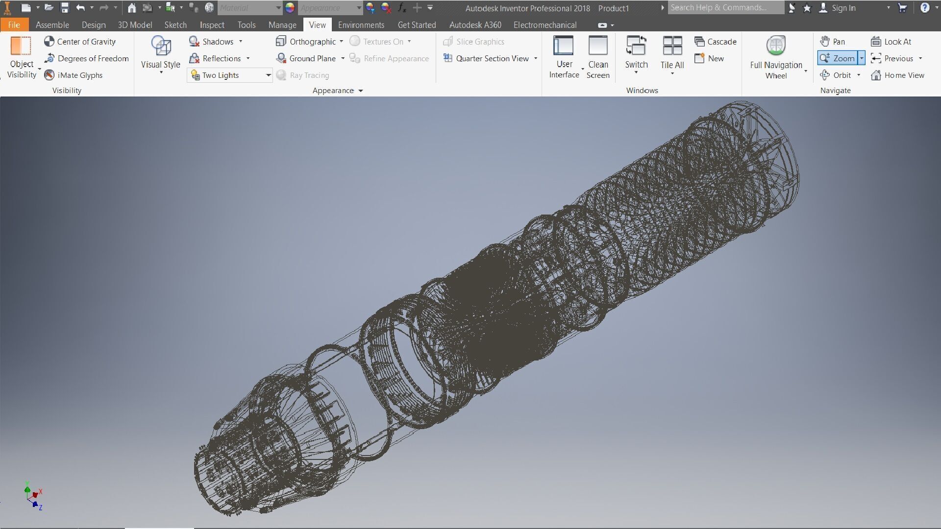 Turbojet Engine 3d model 3D model_8