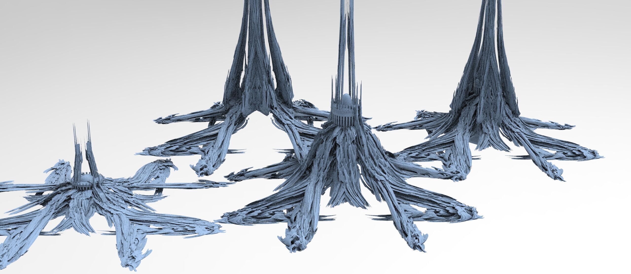 Sundering Seas Tower kitbash 3D model_4