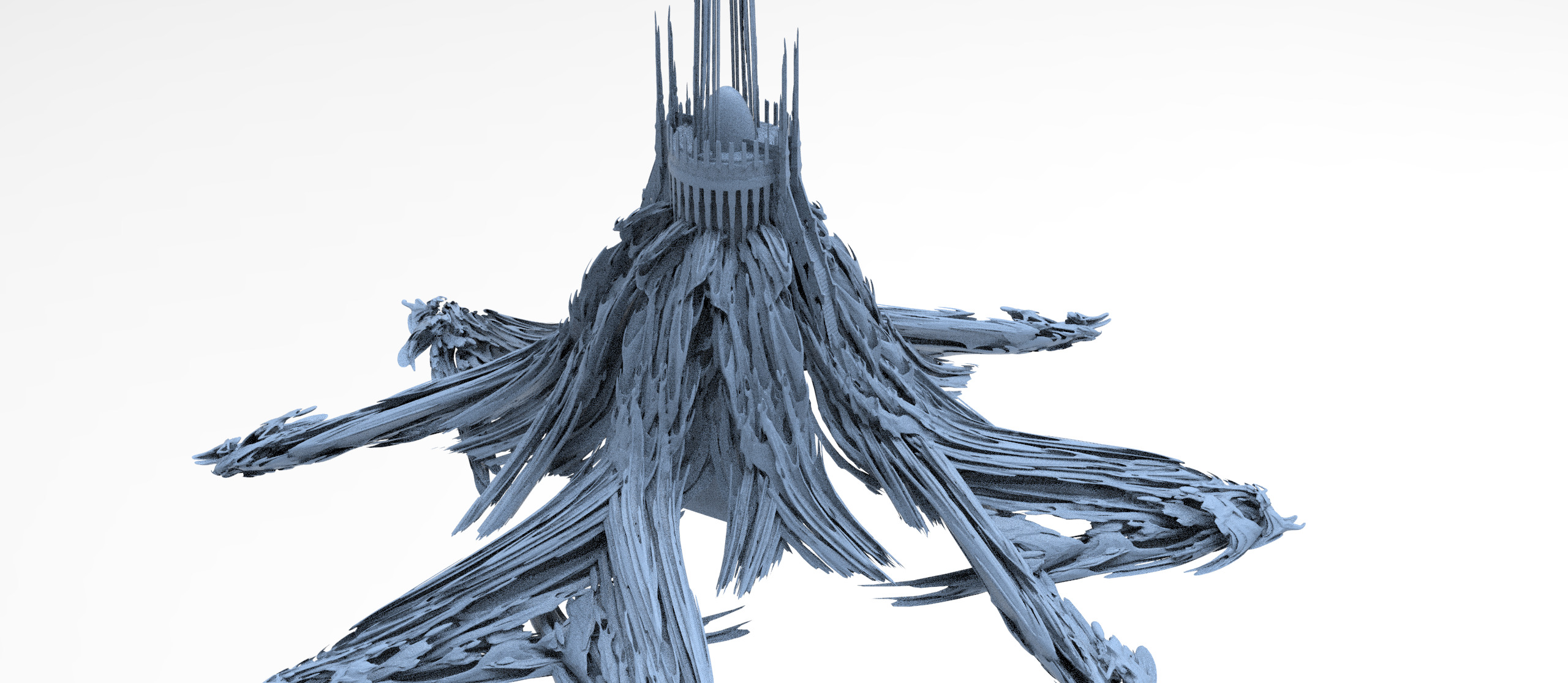 Sundering Seas Tower kitbash 3D model_2