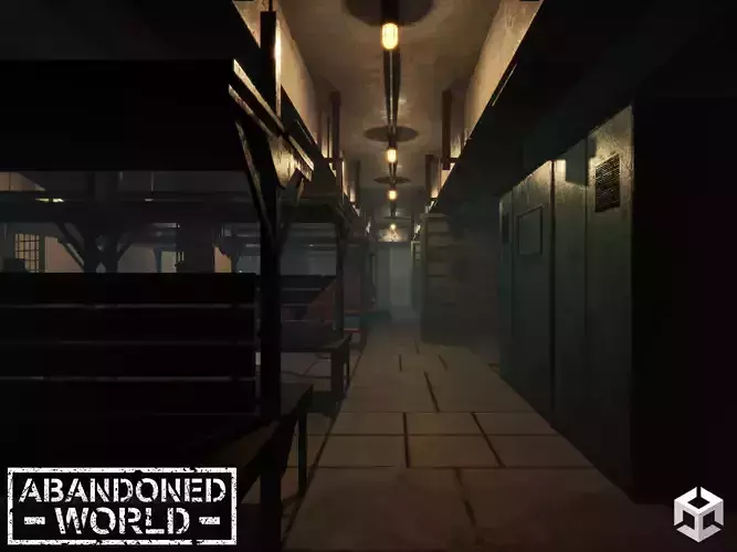 Modular Abandoned Shelter for Unity