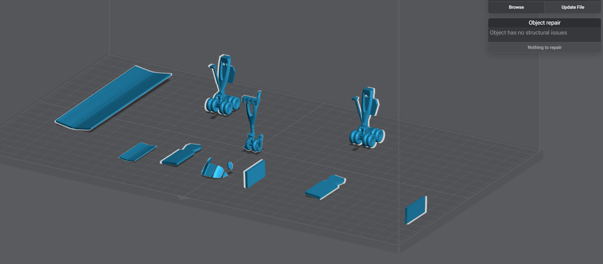 Avro Vulcan B2 scale model 3D print model_8