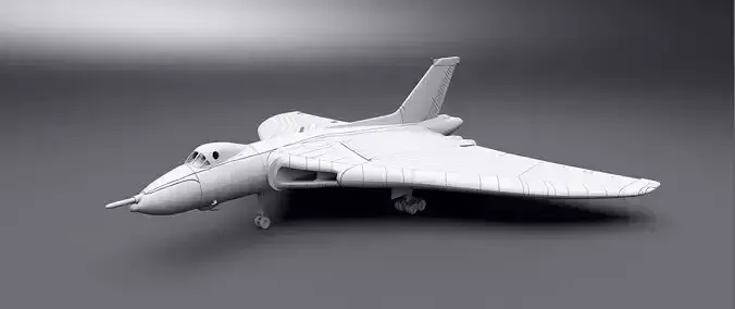 Avro Vulcan B2 scale model