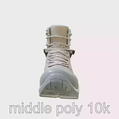 Resilient Hiking Boots with Deep Treads and Reinforced Laces