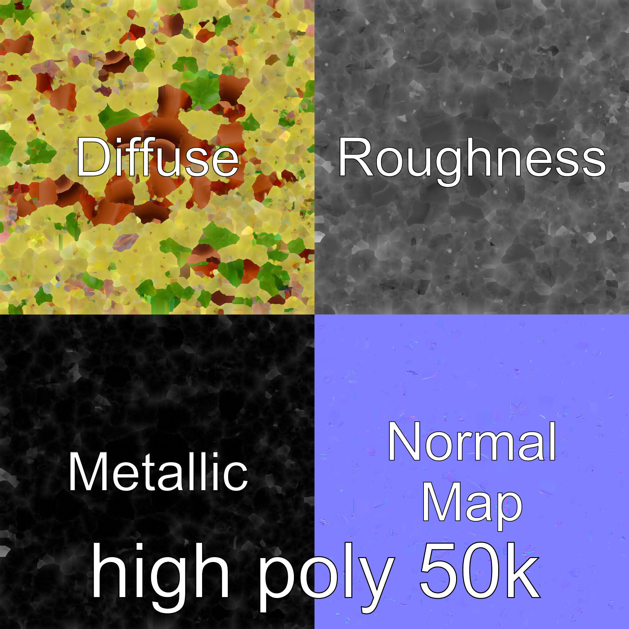 Green Sultana Grapes in Terracotta Bowl 3D Model Low-poly 3D model_24