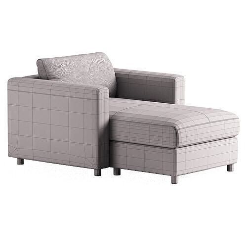 FINNALA Chaise 3D model 6
