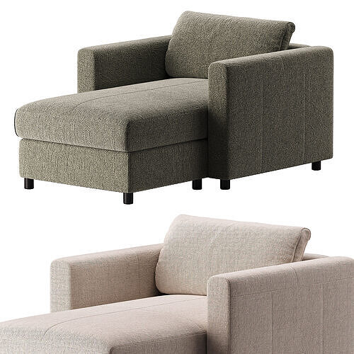 FINNALA Chaise 3D model 3