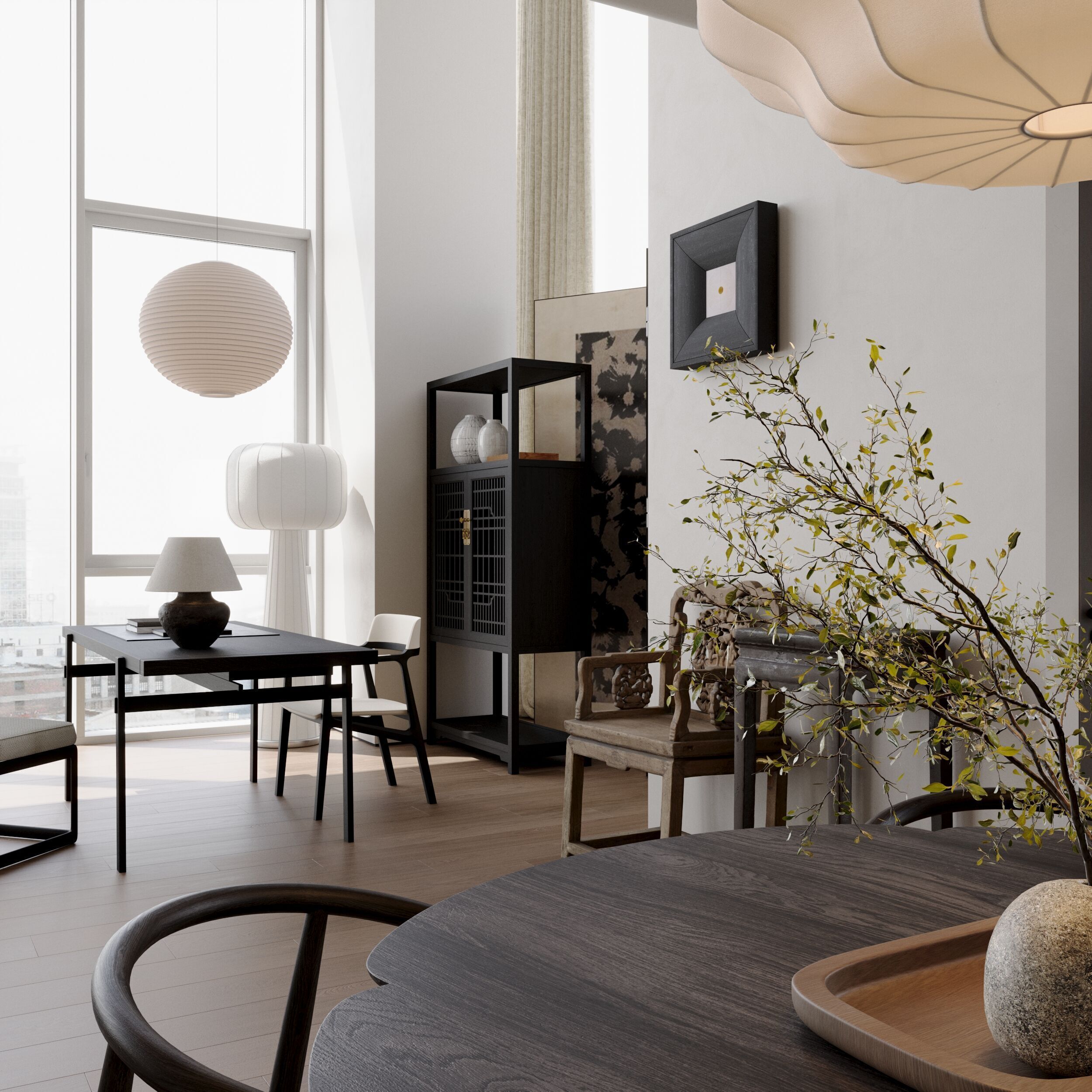Apartment interior scenes  3D model_3
