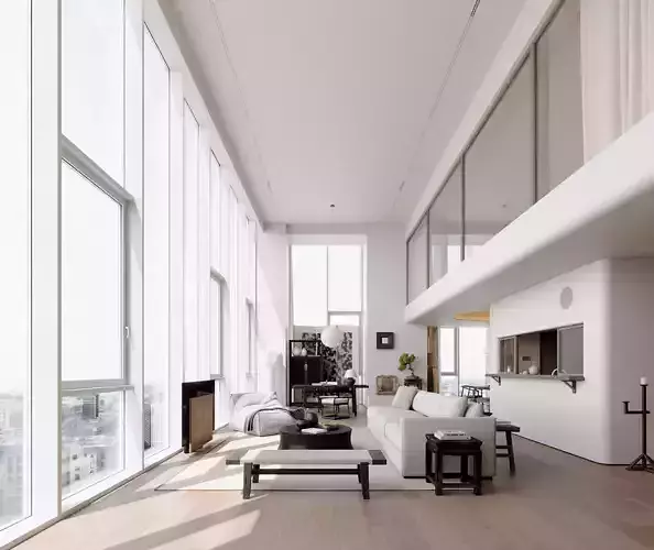 Apartment interior scenes 