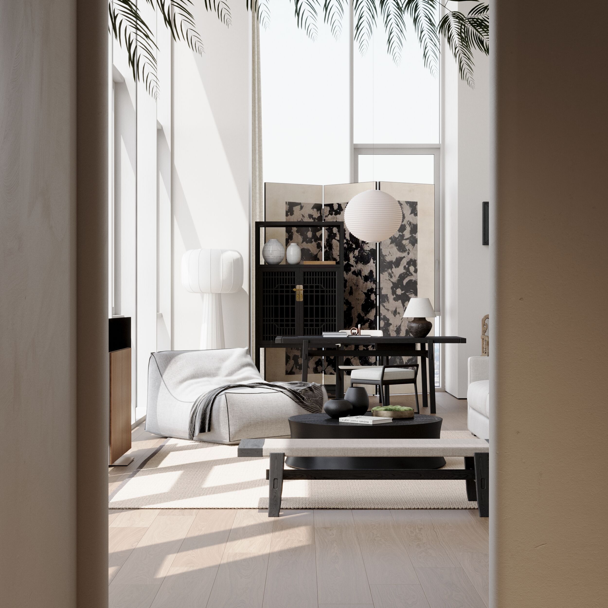 Apartment interior scenes  3D model_7