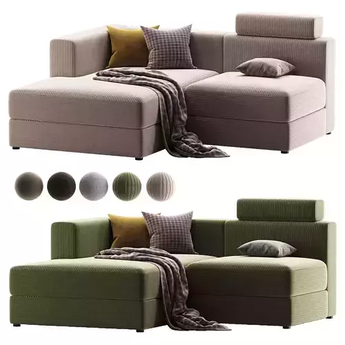 JATTEBO left mod sofa