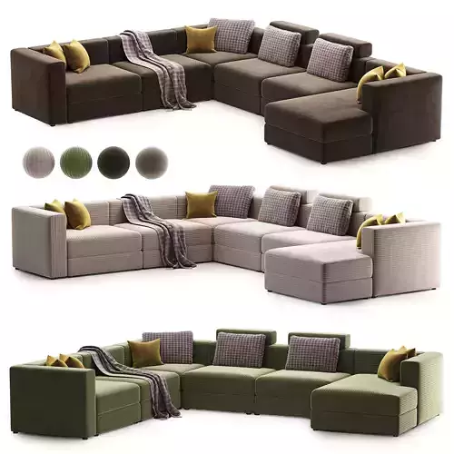 JATTEBO 6 seat sofa