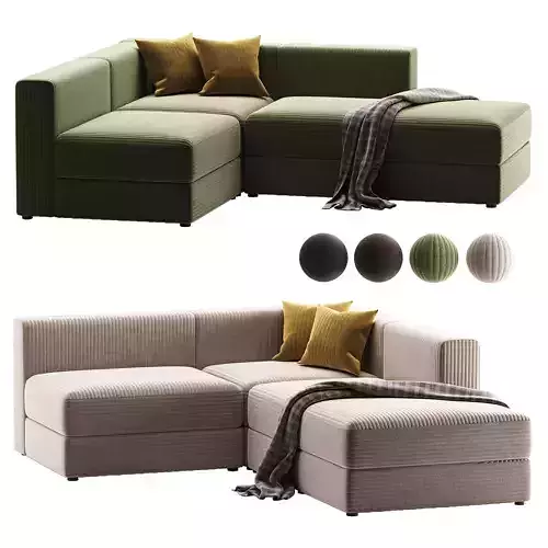JATTEBO Mod corner sofa