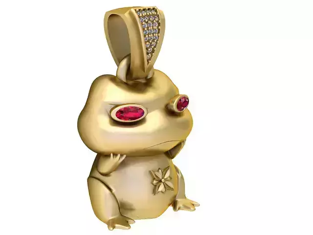 CHARACTER CARTOON PENDANT 3D PRINTABLE MODEL 