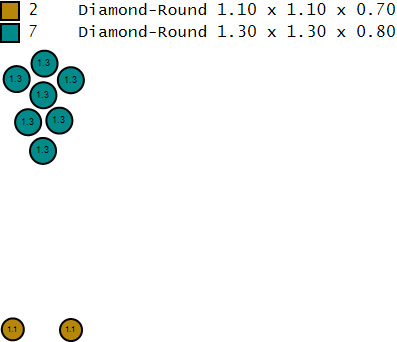 DIAMOND ROBOT PENDANT 3D PRINTABLE MODEL 3D print model_4