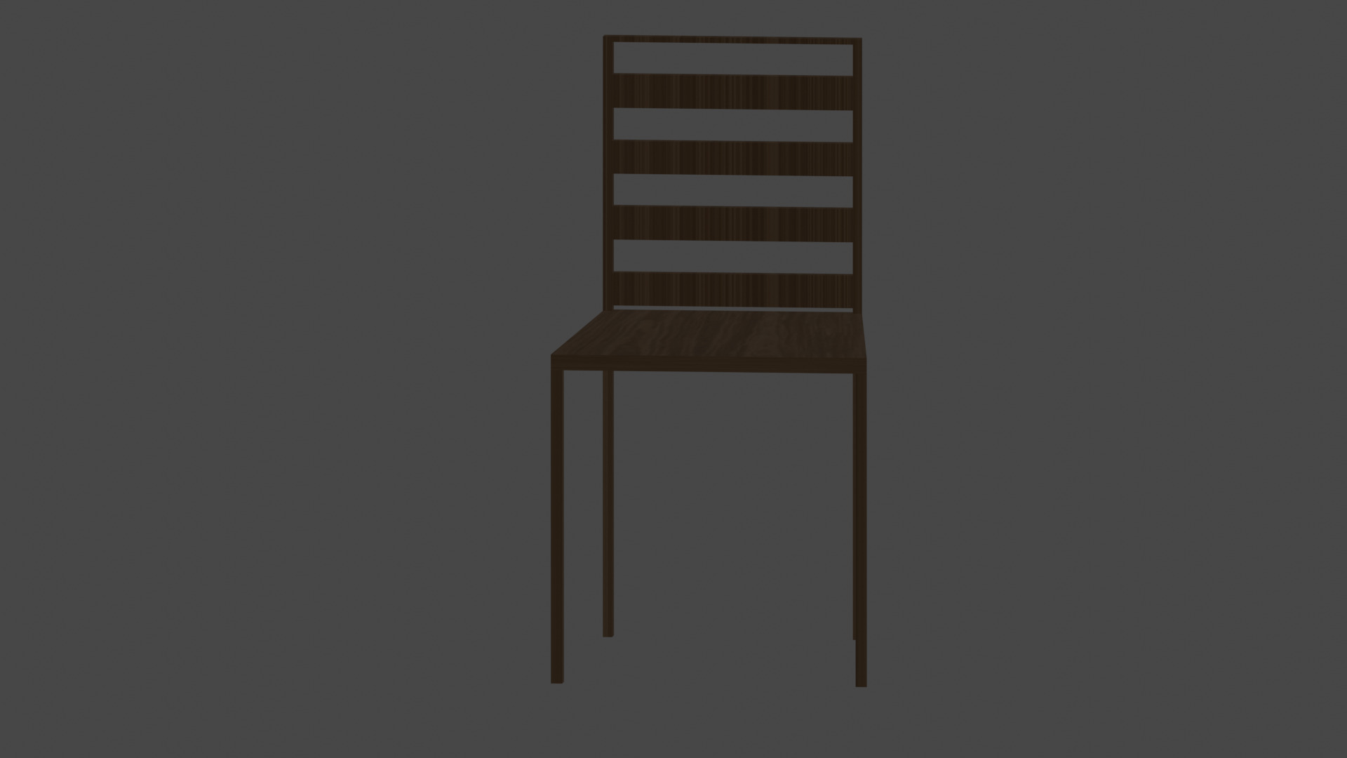 simple chair 3d model   3D model_2