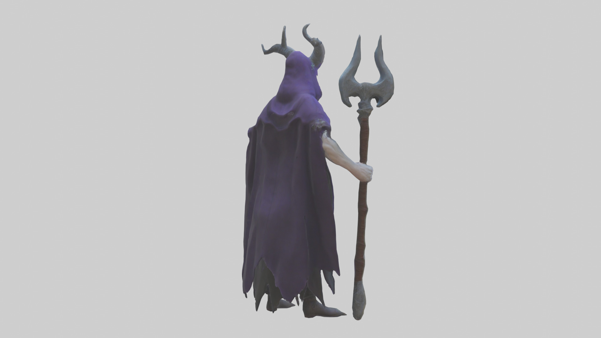 Evil mage model 3D model_2