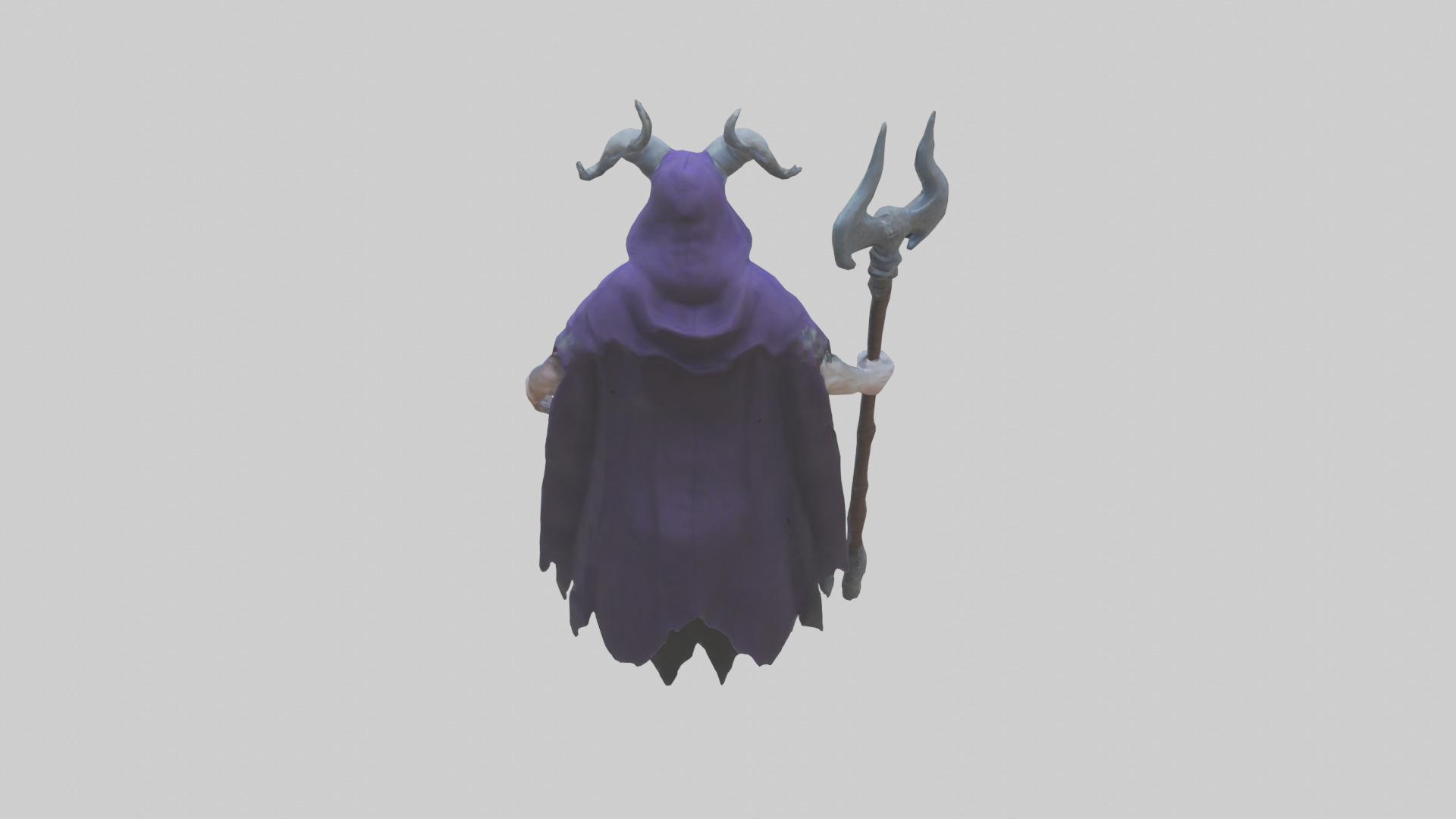 Evil mage model 3D model_15