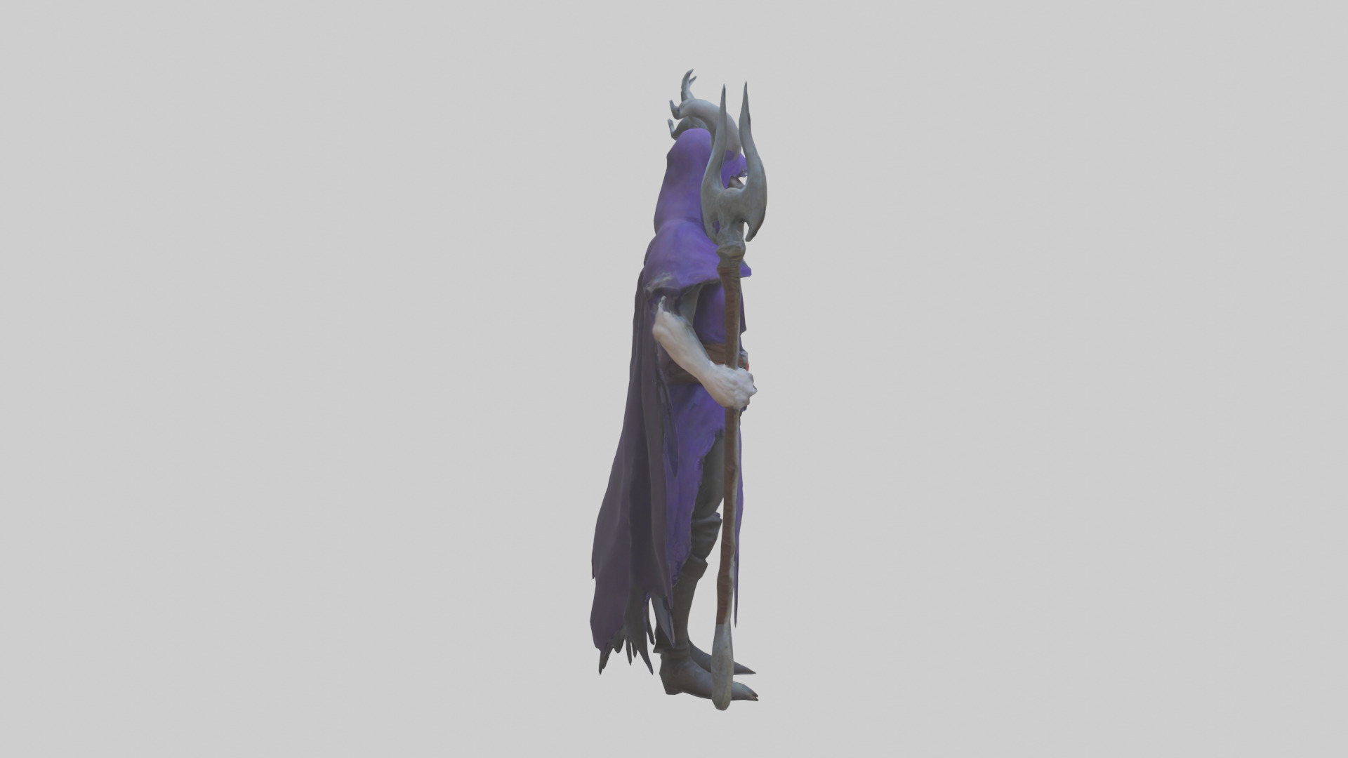 Evil mage model 3D model_13