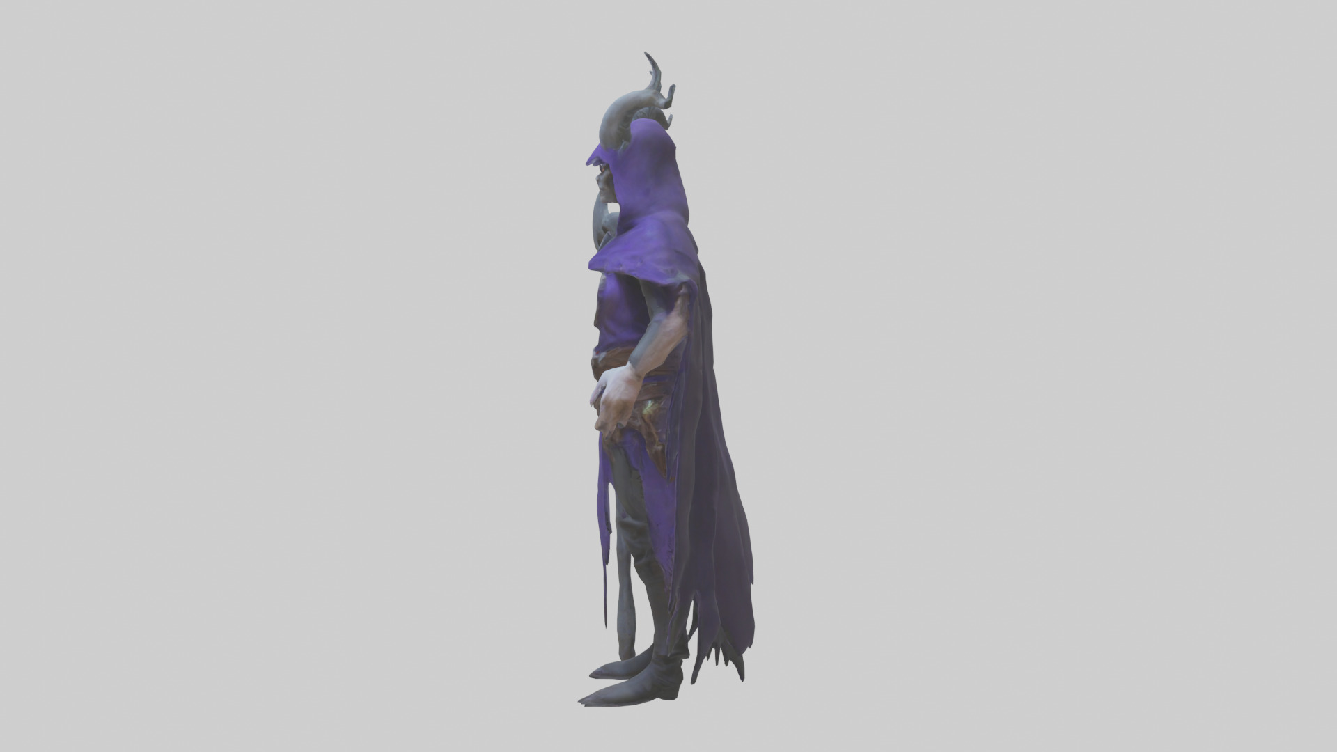 Evil mage model 3D model_12