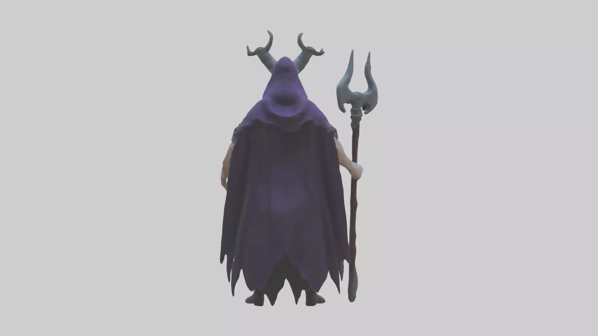 Evil mage model 3D model_0