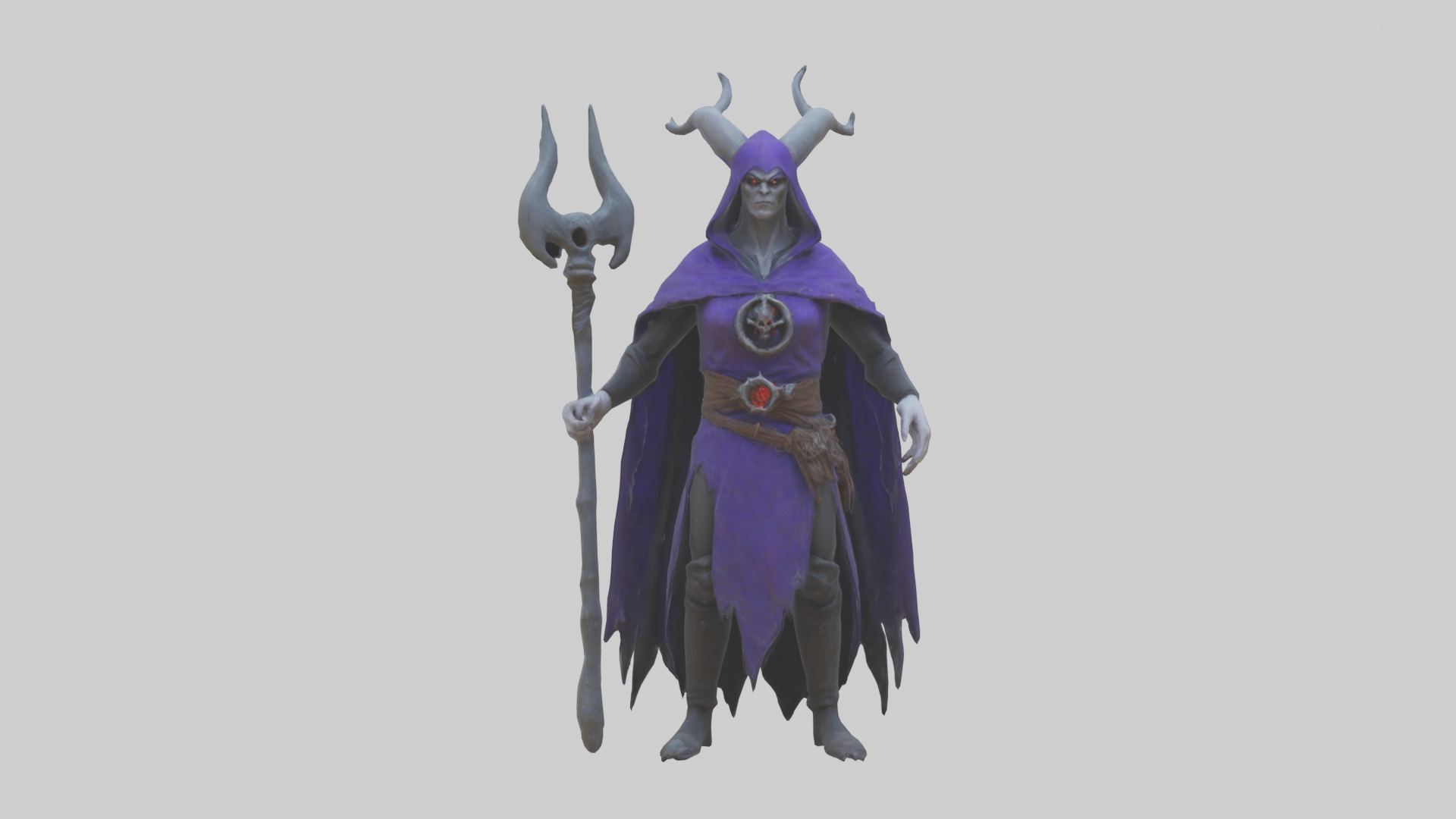 Evil mage model 3D model_9