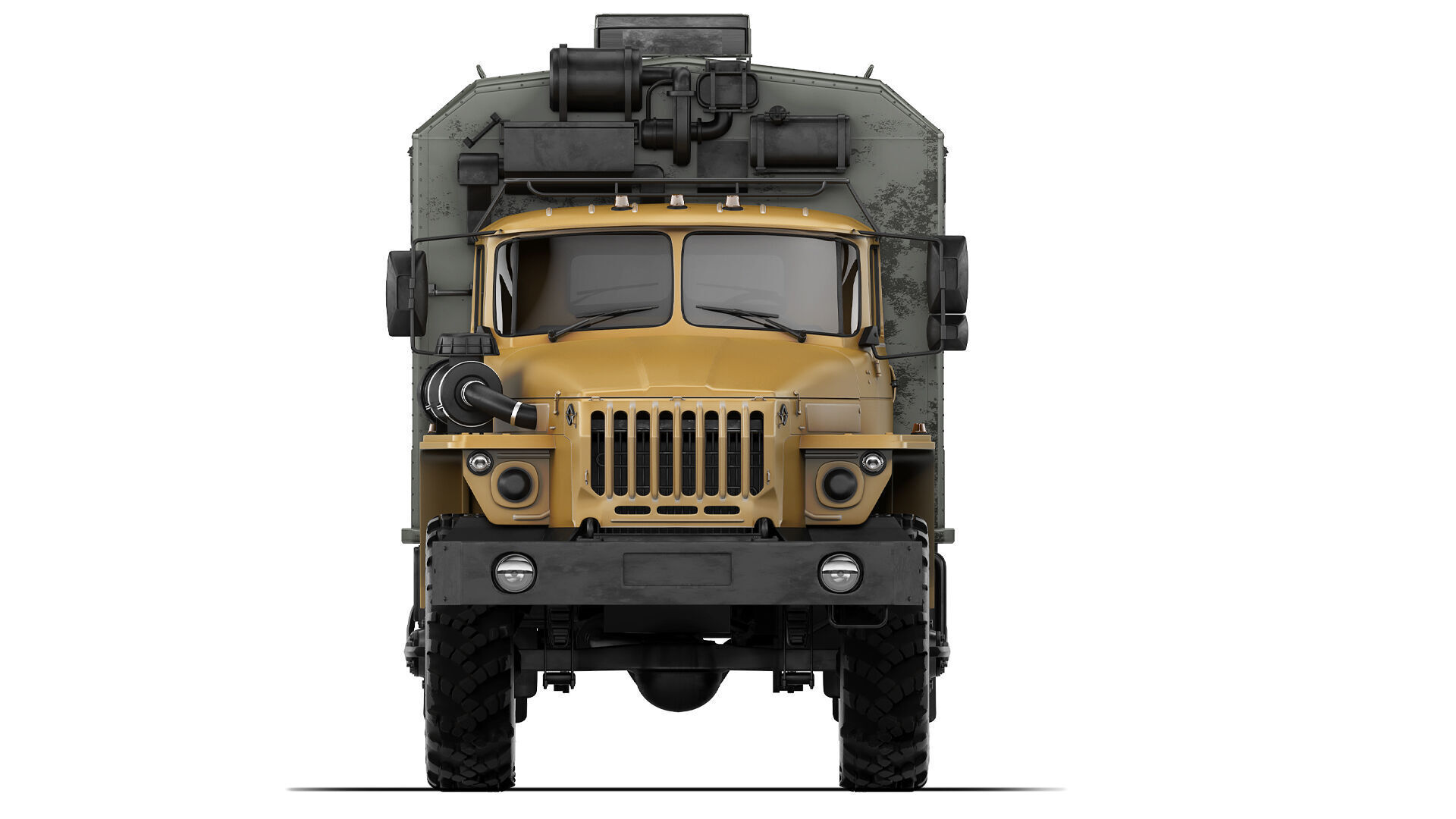 Ural 4320 kung 2015 3D model_7