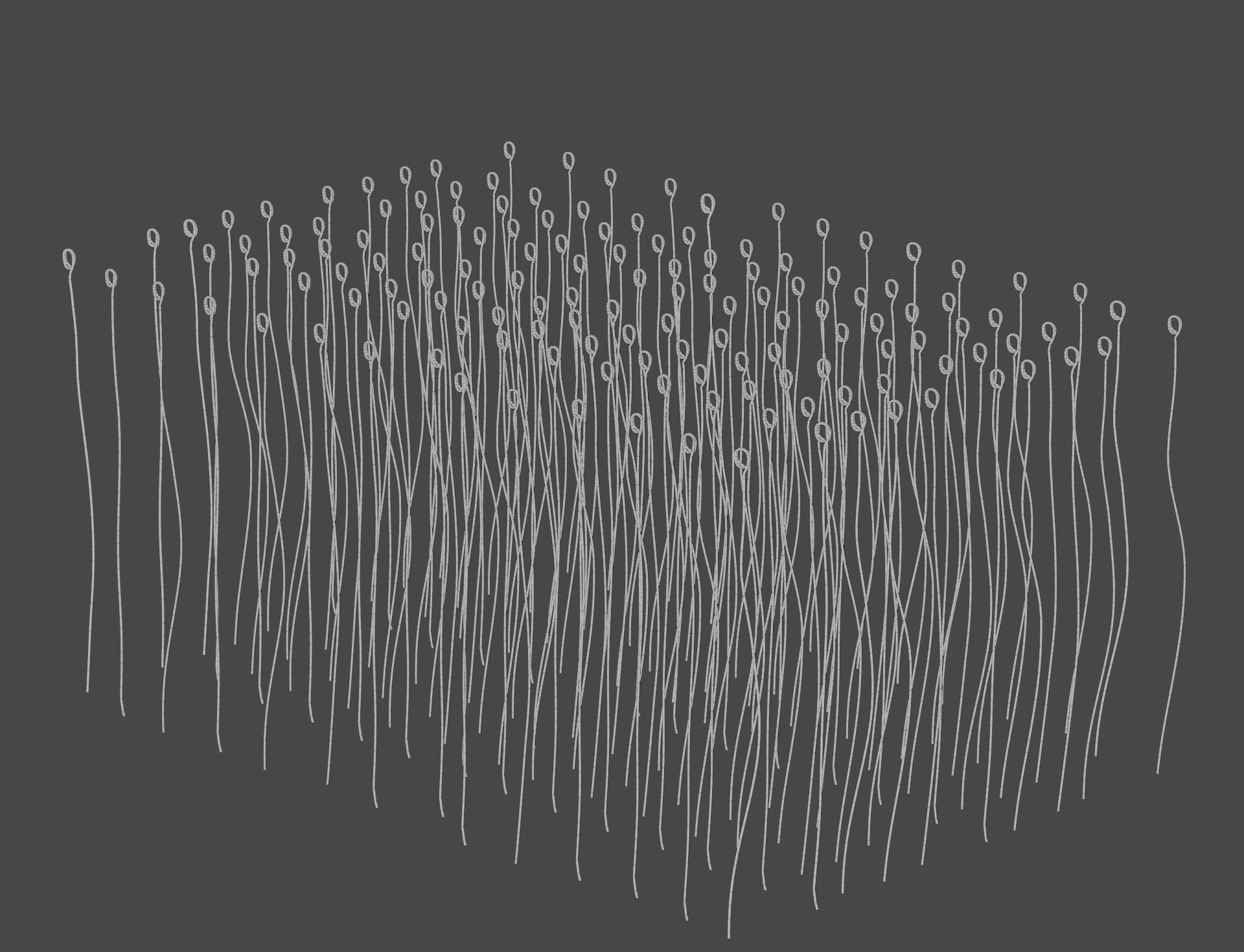 Traditional Wooden Aquaculture Raft and Fishing Raft 3D model_19