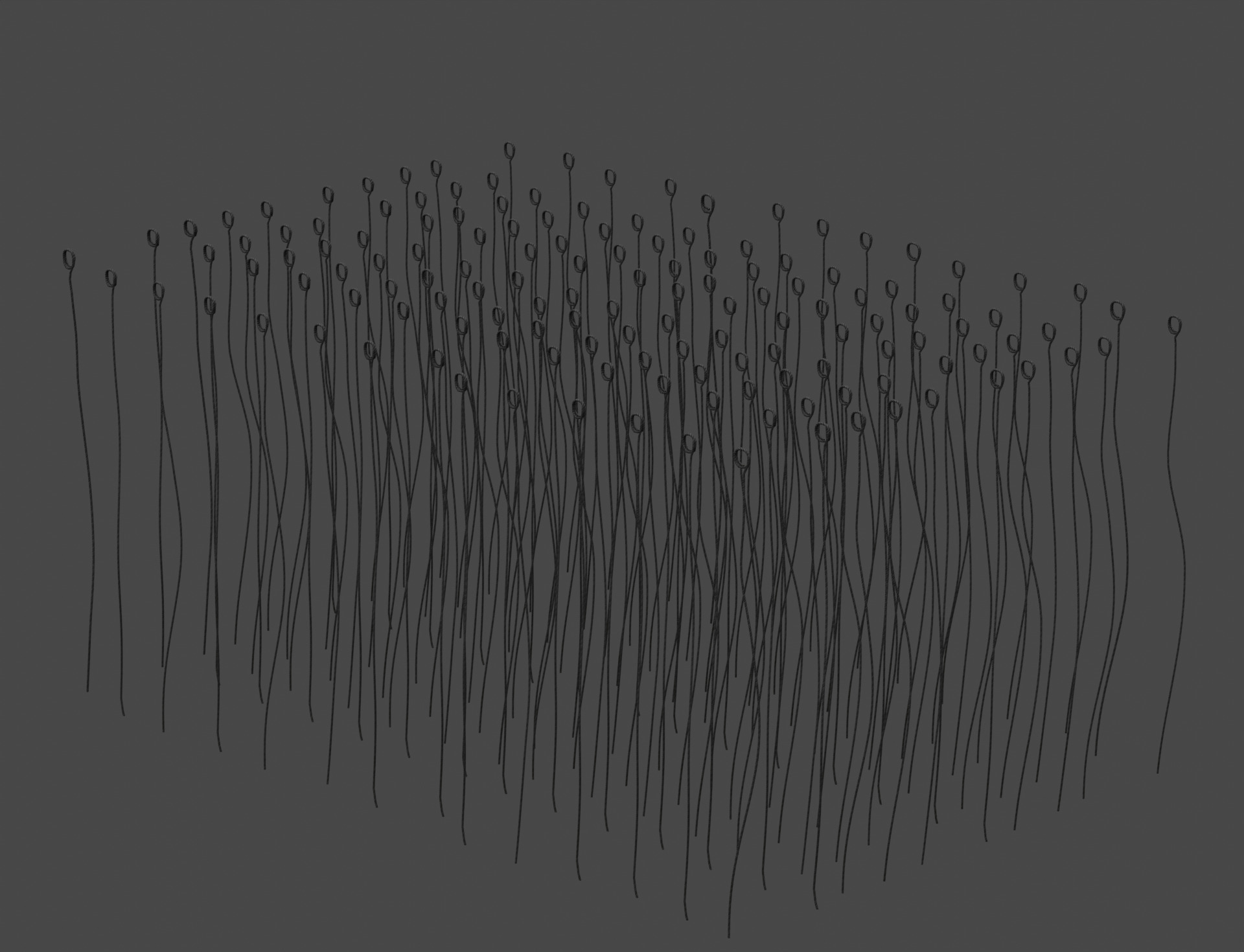 Traditional Wooden Aquaculture Raft and Fishing Raft 3D model_15