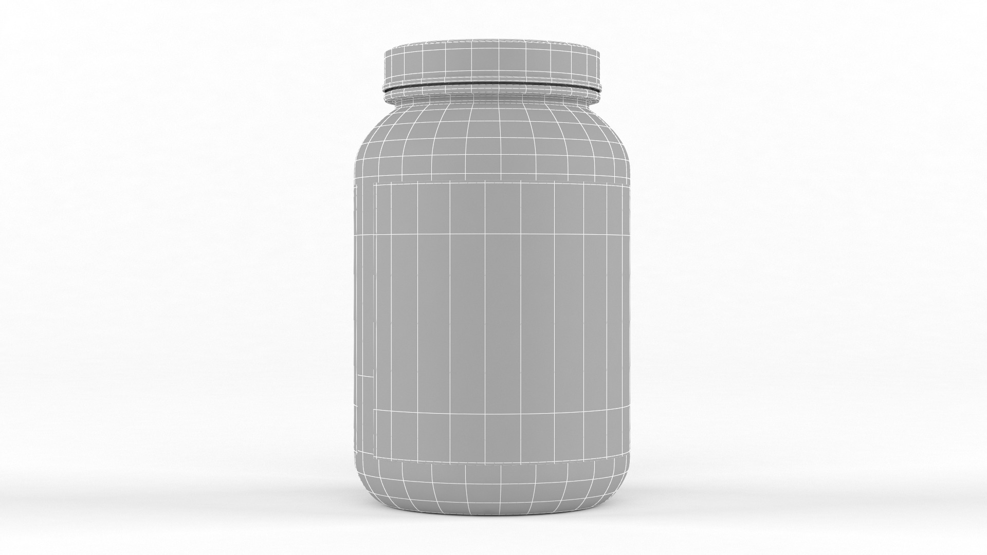 Protein Powder 3D model_8