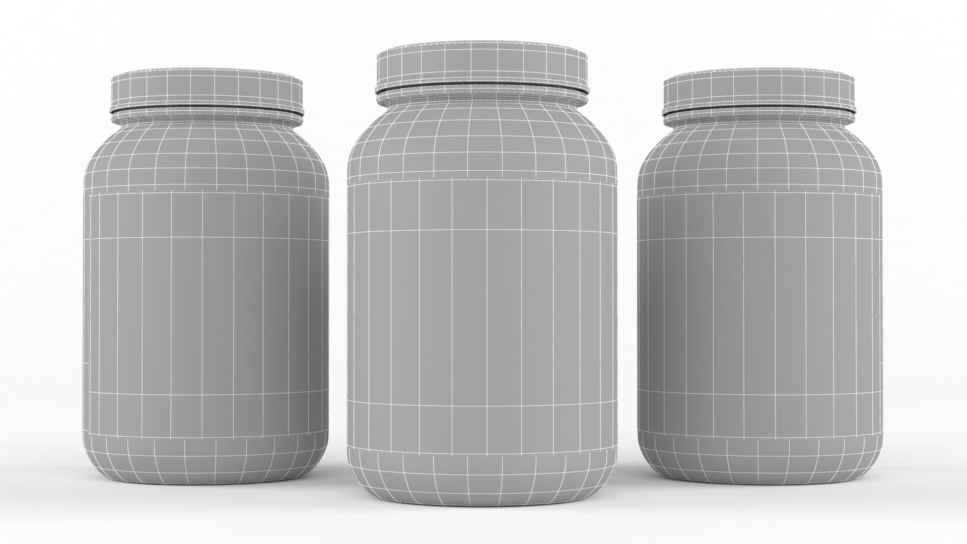 Protein Powder 3D model_5
