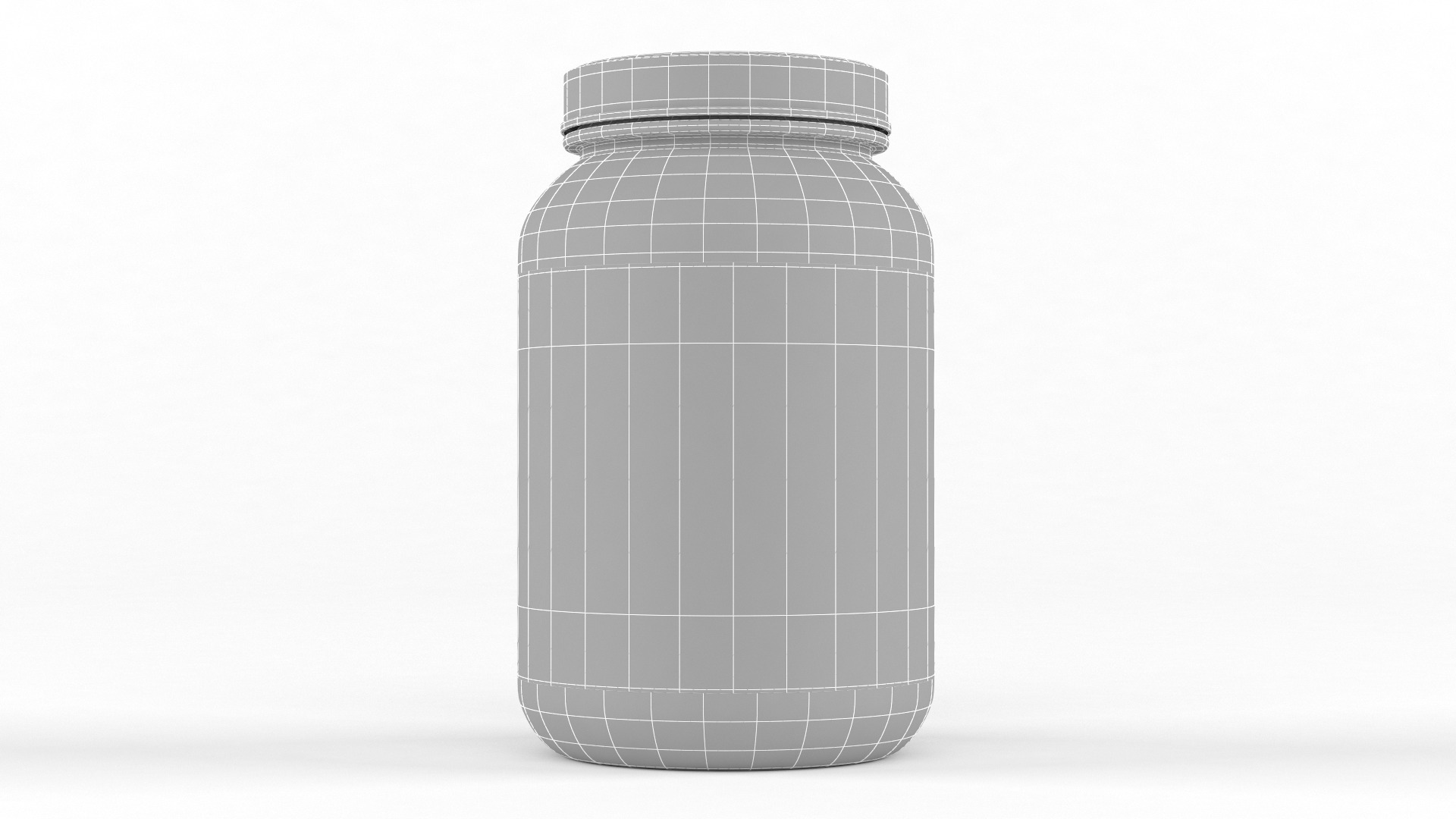 Protein Powder 3D model_6