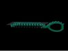 Diamond-Encrusted Dog Tag Pendant 3D print model_2