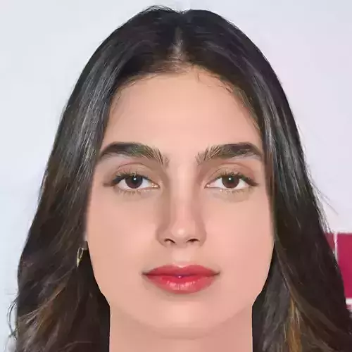 Melissa Barrera Head - No Hair - Low poly head for game