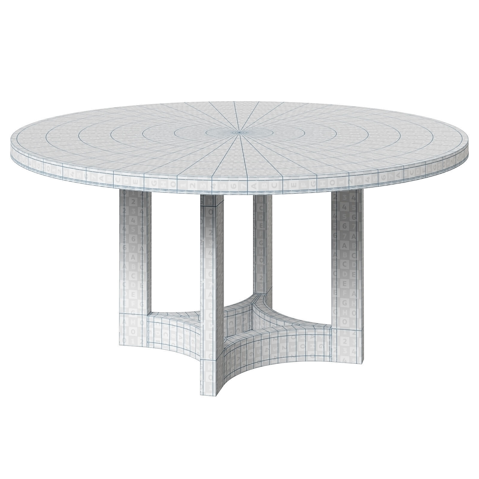 Altura Nexus dining table 3D model_5