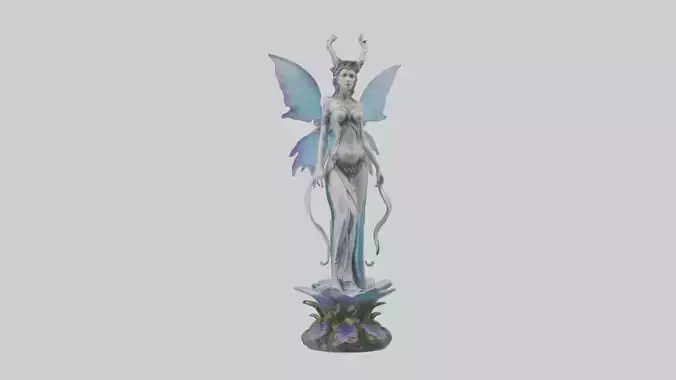 Fae Queen statue model