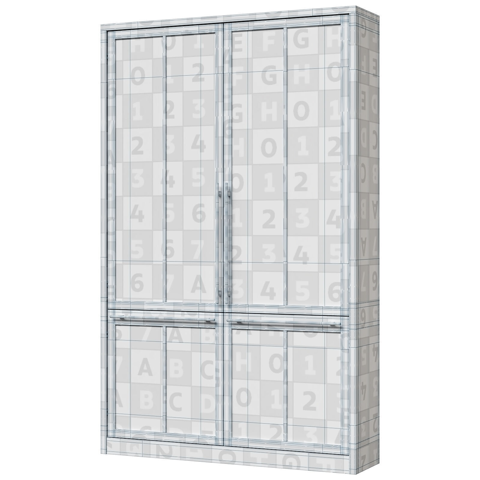 Wine cabinet RJ design 01 3D model_9