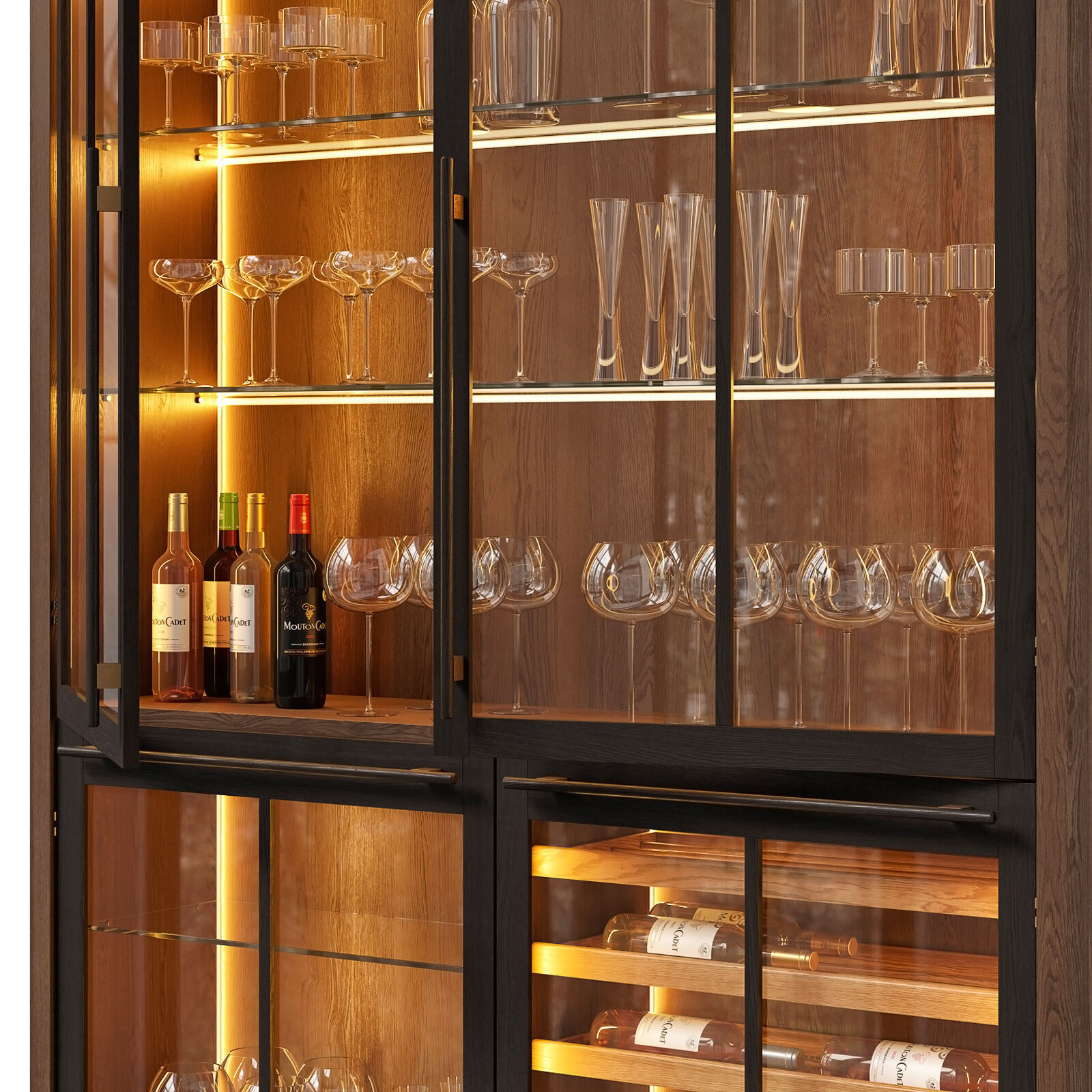 Wine cabinet RJ design 01 3D model_7