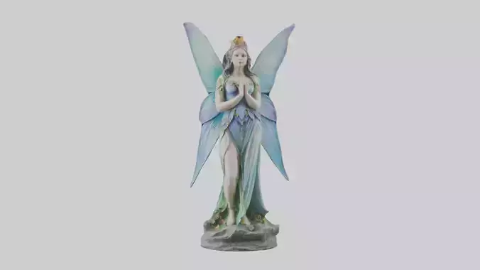 Fairy Queen statue model