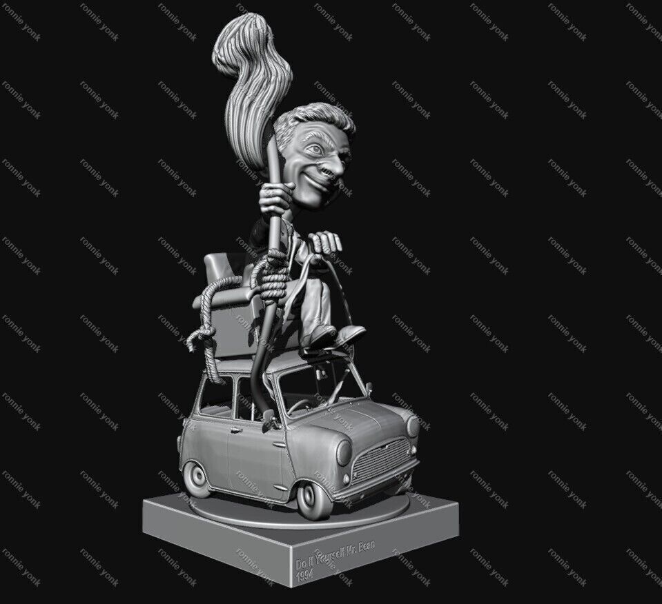 Do It Yourself Mr Bean 1994 3D Printable Figure 3D print model_8