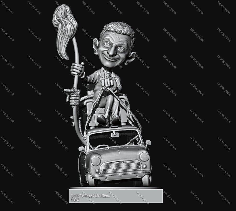 Do It Yourself Mr Bean 1994 3D Printable Figure 3D print model_11