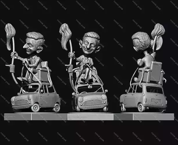 Do It Yourself Mr Bean 1994 3D Printable Figure 3D print model